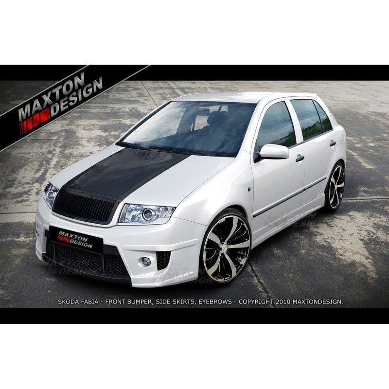 Maxton Side Skirts Skoda Fabia Mk1 Demonic Not primed, Fabia I