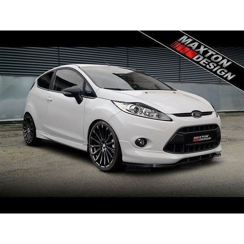 Maxton Side Skirts (ST Look) Ford Fiesta Mk7 / Mk7 FL 3 Doors , Fiesta Mk7 / 7.5