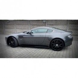 Maxton SIDE SKIRTS ASTON MARTIN V8 VANTAGE Gloss Black, Aston Martin