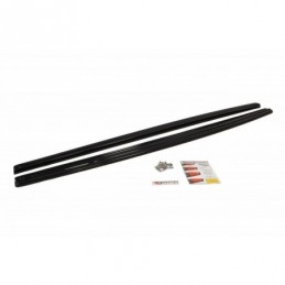 Maxton Side Skirts Diffusers Audi RS3 8V Sportback Gloss Black, A3/S3/RS3 8V