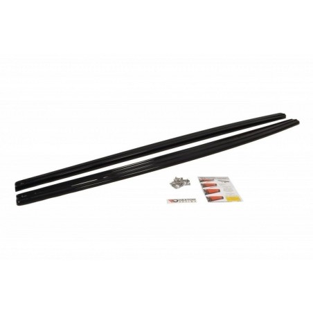 Maxton Side Skirts Diffusers Audi RS3 8V Sportback Gloss Black, A3/S3/RS3 8V