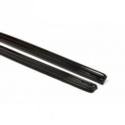 Maxton Side Skirts Diffusers Audi RS3 8V Sportback Gloss Black, A3/S3/RS3 8V