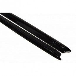 Maxton Side Skirts Diffusers Audi RS6 C5 Gloss Black, A6/RS6 4B C5