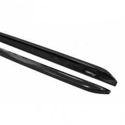 Maxton SIDE SKIRTS DIFFUSERS AUDI S3 8L Gloss Black, A3/S3 8L