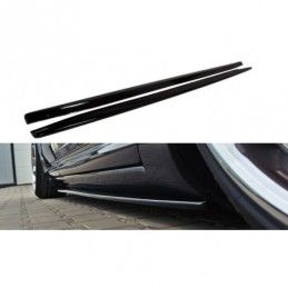 Maxton SIDE SKIRTS DIFFUSERS AUDI S8 D3 Gloss Black, A8/S8 D3