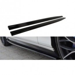 Maxton SIDE SKIRTS DIFFUSERS BMW 1 F21 M135i / M140i / M-Pack Gloss Black, Serie 1 F20/ F21