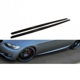 Maxton SIDE SKIRTS DIFFUSERS for BMW 3 E92 MPACK Gloss Black, Serie 3 E92/ E93/ M3