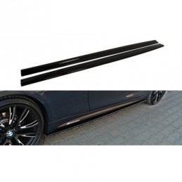 Maxton SIDE SKIRTS DIFFUSERS for BMW 4 F32 M-PACK Gloss Black, Serie 4 F32/ M4