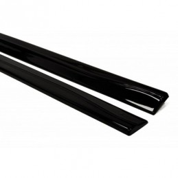 Maxton SIDE SKIRTS DIFFUSERS for BMW 4 F32 M-PACK Gloss Black, Serie 4 F32/ M4