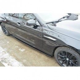 Maxton SIDE SKIRTS DIFFUSERS for BMW 6 Gran Coupé MPACK Gloss Black, Serie 6 F06/ F12/ F13