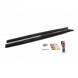 Maxton SIDE SKIRTS DIFFUSERS for BMW 6 Gran Coupé MPACK Gloss Black, Serie 6 F06/ F12/ F13