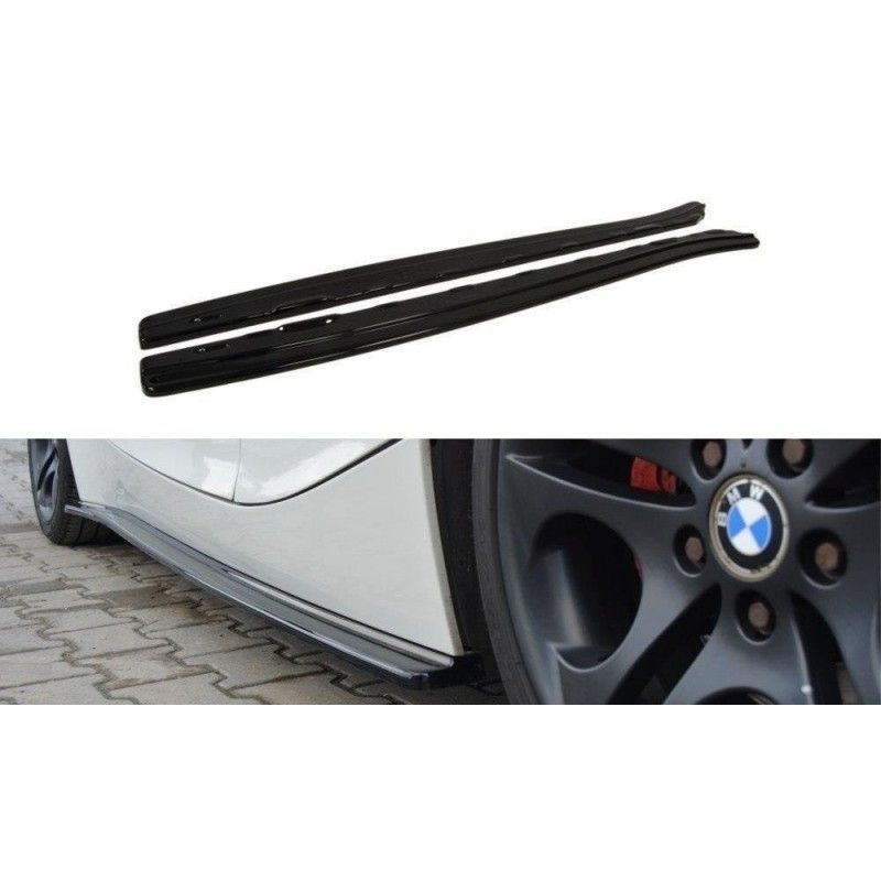 Maxton SIDE SKIRTS DIFFUSERS BMW Z4 E85 / E86 (PREFACE) Gloss Black, Z4 E85/ E86