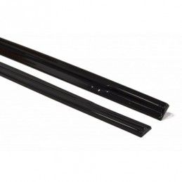 Maxton Side Skirts Diffusers Ford Focus ST Mk2 FL Gloss Black, Focus Mk2 / 2.5 / ST / RS