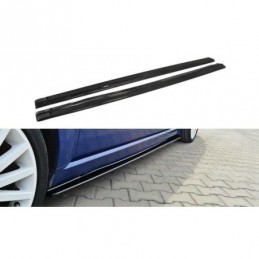 Maxton Side Skirts Diffusers Ford Mondeo Mk3 ST220 Gloss Black, Mondeo