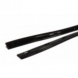 Maxton SIDE SKIRTS DIFFUSERS HONDA CIVIC VIII TYPE S/R Gloss Black, CIVIC