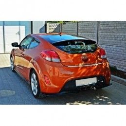 Maxton Side Skirts Diffusers Hyundai Veloster Gloss Black, Hyundai