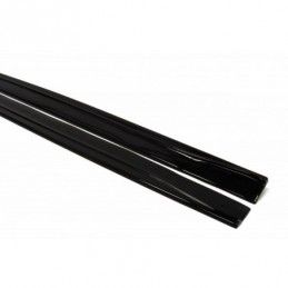 Maxton Side Skirts Diffusers Hyundai Veloster Gloss Black, Hyundai