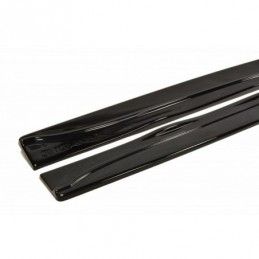 Maxton SIDE SKIRTS DIFFUSERS JAGUAR XF X250 (FACELIFT) Gloss Black, Jaguar