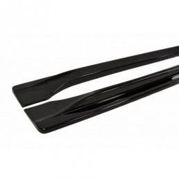 Maxton SIDE SKIRTS DIFFUSERS Jeep Grand Cherokee WK2 Summit (FACELIFT) Gloss Black, Jeep