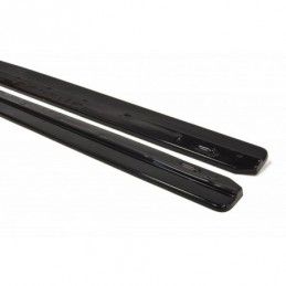 Maxton SIDE SKIRTS DIFFUSERS MAZDA 3 MK2 SPORT (PREFACE) Gloss Black, Mazda 3