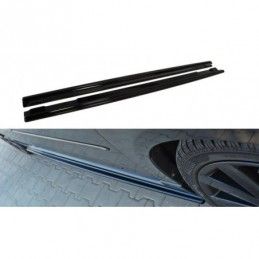 Maxton SIDE SKIRTS DIFFUSERS MAZDA 3 MPS MK1 (PREFACE) Gloss Black, Mazda 3