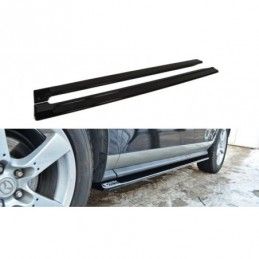 Maxton SIDE SKIRTS DIFFUSERS MAZDA CX-7 Gloss Black, CX-7