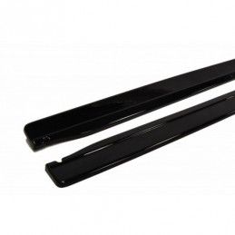 Maxton SIDE SKIRTS DIFFUSERS MAZDA CX-7 Gloss Black, CX-7