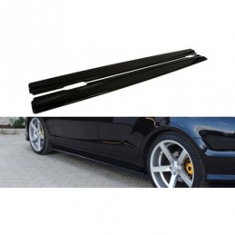 Maxton SIDE SKIRTS DIFFUSERS MERCEDES CLS C218 AMG LINE Gloss Black, W218
