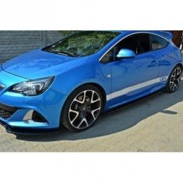 Maxton SIDE SKIRTS DIFFUSERS OPEL ASTRA J OPC / VXR Gloss Black, Astra J