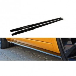 tuning SIDE SKIRTS DIFFUSERS RENAULT MEGANE II RS Gloss Black