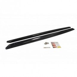 Maxton Side Skirts Diffusers Skoda Superb Mk3 Gloss Black, Superb