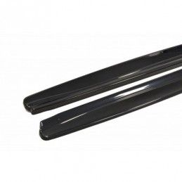 Maxton Side Skirts Diffusers Skoda Superb Mk3 Gloss Black, Superb