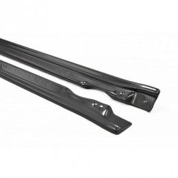 Maxton SIDE SKIRTS DIFFUSERS Subaru Impreza II WRX Gloss Black, MAXTON DESIGN