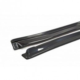 Maxton SIDE SKIRTS DIFFUSERS Subaru Impreza II WRX Gloss Black, MAXTON DESIGN