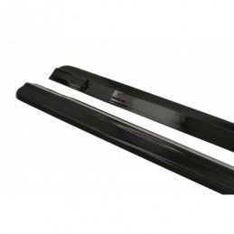 Maxton SIDE SKIRTS DIFFUSERS VOLVO V50F R-DESIGN Gloss Black, V50