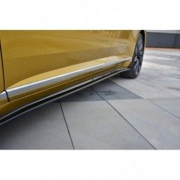 Maxton SIDE SKIRTS DIFFUSERS VW ARTEON Gloss Black, Arteon