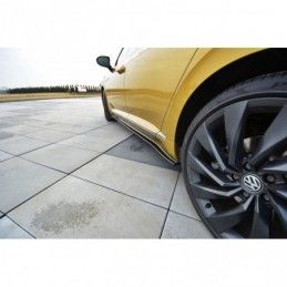 Maxton SIDE SKIRTS DIFFUSERS VW ARTEON Gloss Black, Arteon