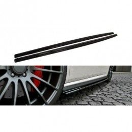 Maxton SIDE SKIRTS DIFFUSERS VW POLO MK5 GTI (FACELIFT) Gloss Black, Polo Mk5 6R