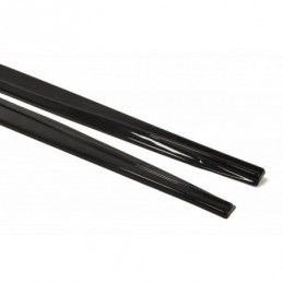 Maxton SIDE SKIRTS DIFFUSERS VW SCIROCCO R Gloss Black, Scirocco