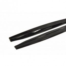 Maxton SIDE SKIRTS DIFFUSERS VW SCIROCCO R Gloss Black, Scirocco