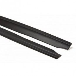 Maxton Side Skirts Diffusers Audi S3 8P / S3 8P FL / RS3 8P Gloss Black, A3/ S3/ RS3 8P