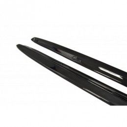 Maxton SIDE SKIRTS DIFFUSERS AUDI S4 B5 Gloss Black, A4/S4/RS4 B5