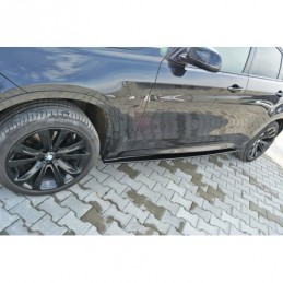 tuning SIDE SKIRTS DIFFUSERS for BMW X6 F16 MPACK Gloss Black