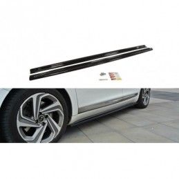 Maxton SIDE SKIRTS DIFFUSERS CITROEN DS5 FACELIFT Gloss Black, Citroen