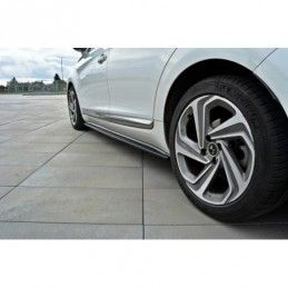 Maxton SIDE SKIRTS DIFFUSERS CITROEN DS5 FACELIFT Gloss Black, Citroen