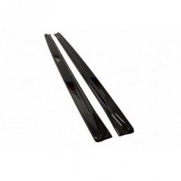 Maxton SIDE SKIRTS DIFFUSERS CITROEN DS5 FACELIFT Gloss Black, Citroen