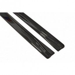 Maxton SIDE SKIRTS DIFFUSERS CITROEN DS5 FACELIFT Gloss Black, Citroen