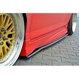 Maxton SIDE SKIRTS DIFFUSERS HONDA JAZZ MK1 Gloss Black, JAZZ