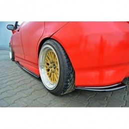 Maxton SIDE SKIRTS DIFFUSERS HONDA JAZZ MK1 Gloss Black, JAZZ