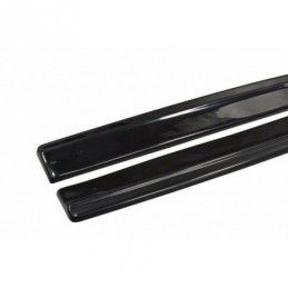 Maxton SIDE SKIRTS DIFFUSERS HONDA JAZZ MK1 Gloss Black, JAZZ